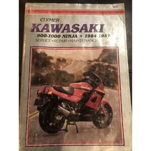 Clymer Kawasaki Service And Repair Manual 1984-87 ZX900-1000
